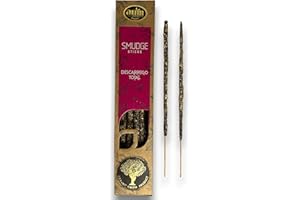 HOSTENATURA Incienso Orgánico AUM Fragances - Hecho a Mano en India con Ingredientes Naturales - Sin Productos tóxicos - Sin crueldad Animal - Ecológico (Descarga Total)