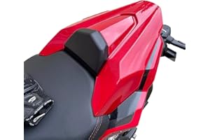 LORABABER Motorrad Soziusabdeckung Sitzkappe Verkleidung Heckabdeckung Rücksitzbezug Kompatibel mit CB650R CBR650R CB 650R CBR 650 R 2019 2020 (Rotwein)