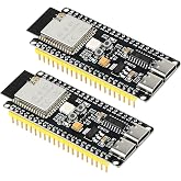 diymore 2pcs for ESP32-S3 DevKitC-1 N16R8 Module for ESP32 S3 1-N16R8 Development Board with WiFi, Bluetooth 5.0, USB C Conne