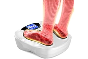 Creliver Pro, EMS & TENS Durchblutungs-Stimulator Beine, Elektrische Stimulator für füsse und beine, mit 99 Intensitätsstufen & 25 Programmen, lindert Steifheit müder Muskeln und Plantar Fasciitis,