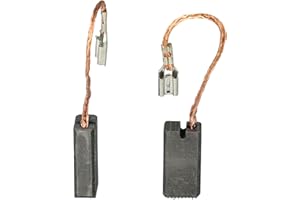 vhbw 2X Kohlebürste 22,3 x 11 x 6,1 mm kompatibel mit Stihl MSE 190C, MSE 170C-Q, MSE 190, MSE 170C-BQ, MSE 170 Elektrowerkzeug, Motorsäge