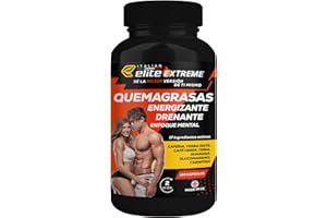 ITALIAN ELITE Elite Extreme, Quemagrasas potente para adelgazar 120 cáps. Termogénico Drenante Diurético Energizante, muy rapido y efectivo para Hombre y Mujer.