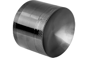 Anpro Herb Grinder Premium Zinc Alloy,Portable Herbal Grinders with Sifter and Magnetic Top for Dry Herb and Spices - 2.15 Inches