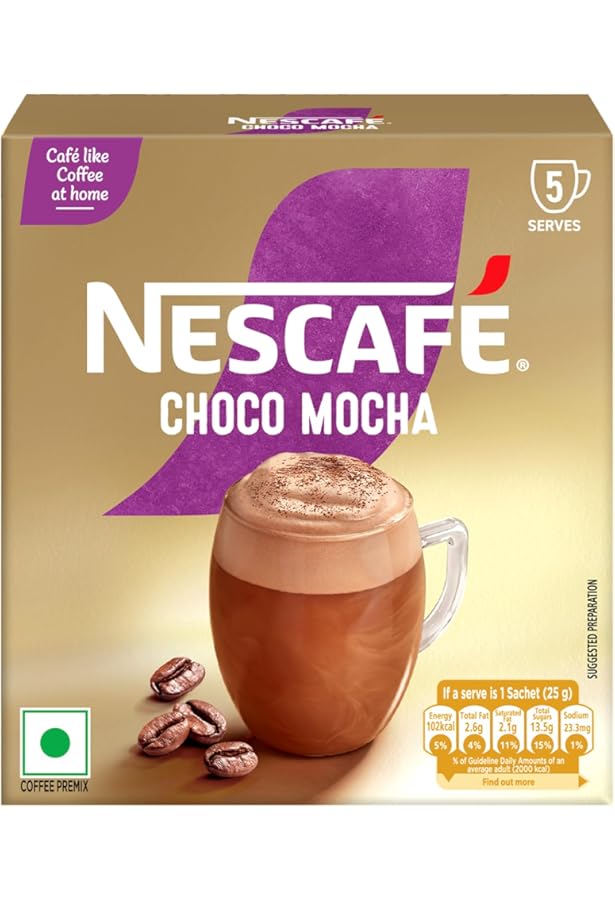 Nescafé Latte Mocha (465g) - 15 Sticks : Amazon.in: Grocery