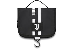 Seven Juventus Trousse Ragazzi,Bianco Nero, Con Maniglia, Viaggio e Tempo Libero