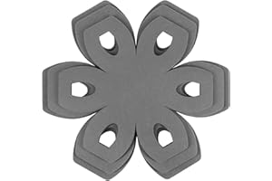 BYKITCHEN Pan Protectors, Larger Gray Pot Pan Separators for Stacking, 12 Pcs and 3 Different Sizes,Saucepan Protectors for Stacking Cookware in Kitchen Cupboard