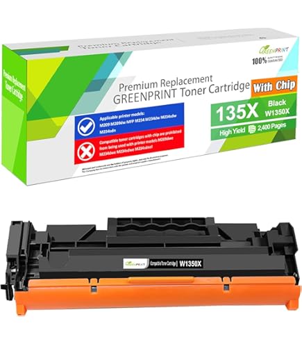 Skydo Tonercartridge met chip, compatibel met HP 135A W1350A 135X