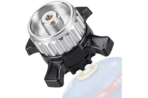 Gaspatronadapter för Campingaz CV Easy Clic, Campingaz adapter till EN417 skruvventil, Easy Clic Bajonett till 1,4 cm gänga g