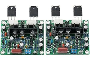 Nobsound Amplificateur HiFi 2.0 - Kit d'amplificateur stéréo - 100 W x 2