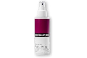 Liquiproof LABS 50ml Premium Freshener Fast-Acting Deodoriser For Footwear, Shoes And Clothing. Our Spray Freshens Trainers, Shoes And Clothes.