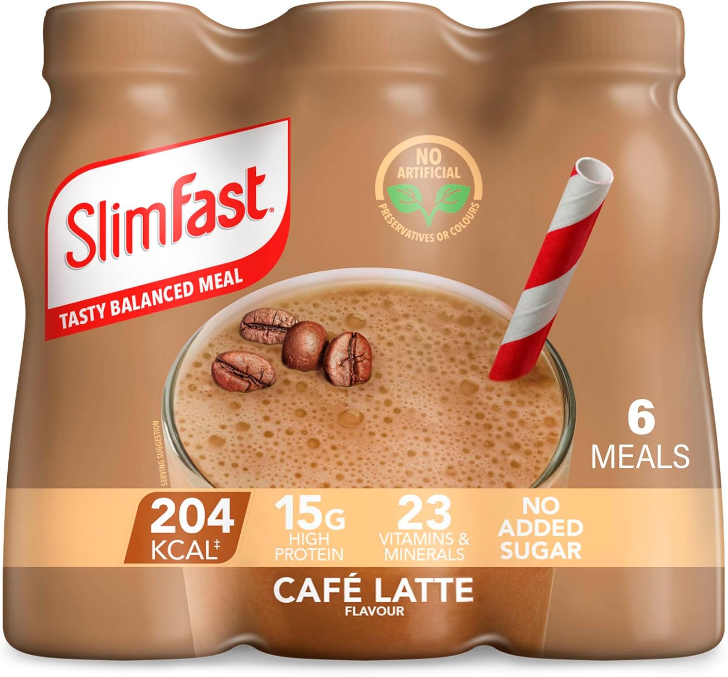 Foire Aux Questions Essentielles sur le SlimFast Café Latte Meal Replacement Shake 6