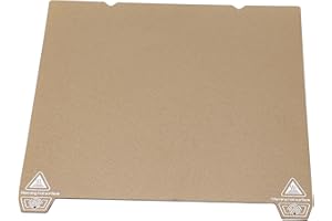 FOCKETY Arkusz PEI do Drukowania 3D, Płyta Magnetyczna do Druku 3D o Wymiarach 235 X 235 Mm do K1, do Ender 5 S1, Magnetyczna Elastyczna Podgrzewana Płyta ze Stali Sprężynowej