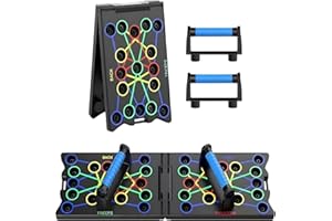 APPRISE DEALS Foldable Push Up Board, multipurpose 24in1 home workout equipment, and strength training equipment that burns fat work the muscles in the upper body, including the shoulders, chest, back, and triceps