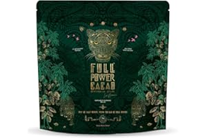FULL POWER CACAO - Ceremonial Grade Cacao 2kg - Premium Raw & Pure Ceremonial Grade Cacao for Heartwarming Rituals & Healing Journeys, As Seen On Dragon's Den - From Local Farmers in Venezuela