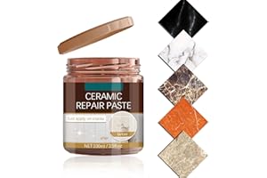 GETEAWILY Stucco per Piastrelle Scheggiate - Pasta per Riparazione Porcellana - Stucco per Marmo - Pasta Riparazione Piastrelle Ceramica - Fissa Rapidamente Fori E Graffi di Scheggiature di Piastrelle