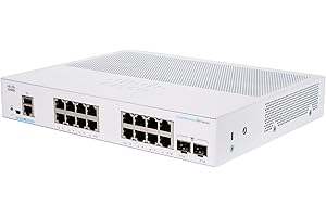 Cisco Systems Business CBS350-16T-E-2G Managed Switch | 16 portów GE | EXT. Zasilacz | 2 x 1G-SFP | ograniczona żywotność (CBS350-16T-E-2G)