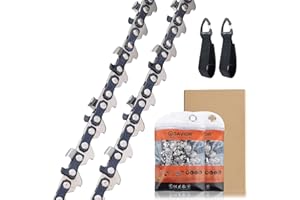 QIAOMIAO 2 pezzi 4" GTA 26 catena per motosega 1/4" mini catena motosega 28 maglie di trasmissione 1,1 mm compatibile con Stihl 36700000028