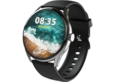 beatXP Vega 1.43" Super AMOLED Display, One-Tap Bluetooth Calling Smart Watch, 1000 Nits Brightness, Fast Charging, 24 * 7 He