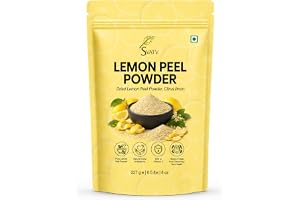 SVATV Citronskalspulver | citronskalpulver | citruslimonum | naturligt hudvårdspulver, mjukt och slätt