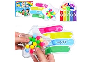 Felly 2 piezas Juguetes Sensoriales Niños 3+ años, Juego Autismo Antiestrés para Calmar a los Autistas, Montessori Motricidad Fina y Alivio del Estrés, Ideal para Viajes, Regalo de cumpleaños Navidad