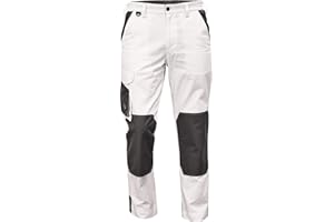 DINOZAVR Cremorne Pantalones de Trabajo Cómodos para Hombre con Bolsillos para Rodillera y Cintura Elástica
