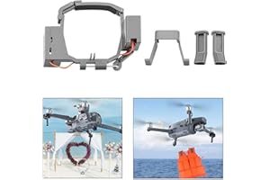 O'woda Système de Largage pour DJI Mavic Pro Drone Airdrop Lanceur Transport Payload Delivery Dispositif avec Train D'atterrissage Sauvetage/Livraison/Pêche/Mariage Accessoire