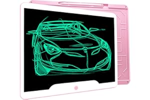 Richgv 15 Inch LCD Writing Tablet, LCD Drawing Tablets for Kids Adults. Writing Pads Digital Doodle Boards with Lock Key, Erasable Drawing Board Drawing Pad for Boys Girls Upgraded