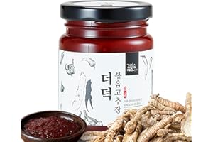 ‎JEOLLANAMDO THE KITCHEN OF KOREA FROMWELL Gochujang mit Deodeok 200g | Ideal für Bibimbap und Mehr | Gesund & Lecker | Koreanische fermentierte Würzpaste ohne Zusatzstoffe (Gochujang mit Deodeok)