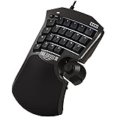 HORI Tactical Assault Commander F14 (Édition Final Fantasy XIV Black) pour PC (Windows 11/10), PS5 et PS4 – Sous Licence Offi