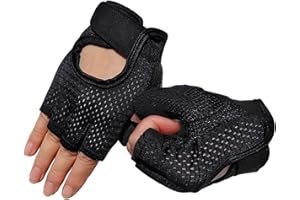 GWAWG 1-Paar-Gym-Handschuhe mit Handgelenkriemen Elastisches Rückengewebe für vollen Palm-Schutz, Leicht atmungsaktiv für Frauen Gewichtheben, Home Gym, Radfahren, Bergsteigen, Outdoor-Sportarten