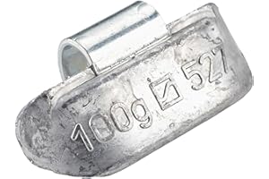 10× peso a molla Hofmann Power Weight -Typ 527- 100 g, piombo, grigio