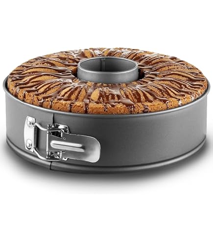 Guardini Moule à Charnière Gardenia 26 Cm – 2 Fonds Interchangeables, Anti-Goutte, Revêtement Anti-Adhésif Ultra Performant – Fabriqué En Italie
