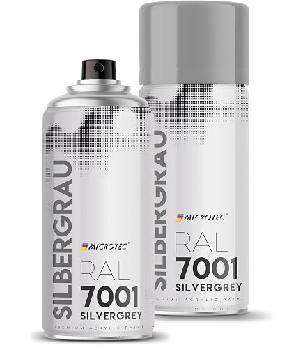 TRISTARcolor RAL 7040 Fenstergrau Spraydose 400 Ml Matt – Schnelltrocknend, Made In Germany