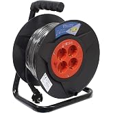 Super Power 56732 Electric Extension with Reel, 25 m