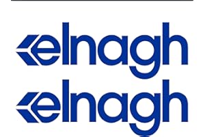 MURAL STICKERS 2 PEZZI ADESIVI ELNAGH - portiere mansarda o lati camper - PER TUTTI I MODELLI DI CAMPER E CARAVAN - accessori per camper adesivi per camper - CONFEZIONE DA 2 PEZZI - BELLISSIMI E DUREVOLI BLU