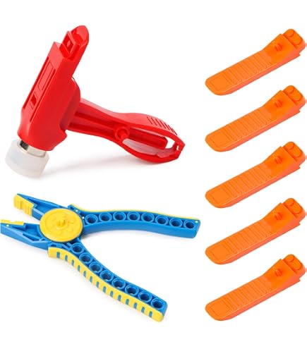 Mould King M00016 Baustein-Hammer – Zum Einfachen Montieren & Zerlegen Von Lego-ähnlichem Spielzeug