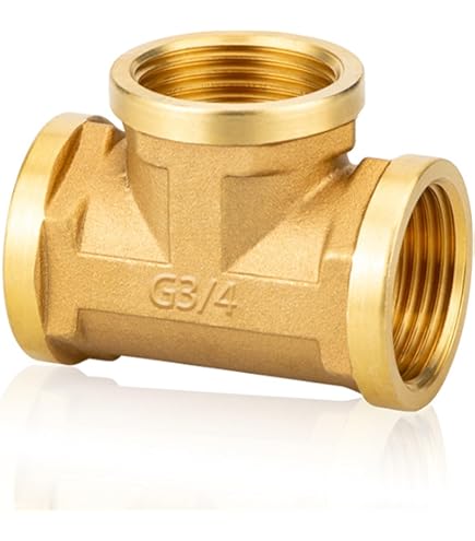 Raccordi In Ottone 3/4 Pollice - Manicotti Filettati Per Tubi E Riscaldamento