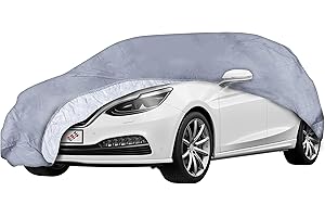 WALSER Bâche pour Voiture All Weather Premium 31049 enduite de PVC, résistante aux intempéries, étanche, Protection UV, Bâche Complet