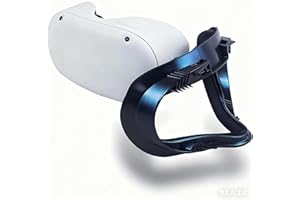 MODJUEGO VR Facial Interface Bracket Cover for Oculus Quest 2 Anti-Sweat Anti-Leakage VR Facial Interface Bracket Eye Mask Cover Replacement Accessories