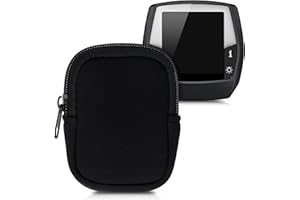 kwmobile Housse Compatible avec Bosch Intuvia - Protection pour Écran Vélo Électrique en Néoprène - Noir