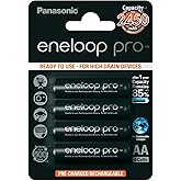 Panasonic eneloop pro ready-to use Ni-MH battery, AA/Mignon, 4-pack, min. 2500 mAh, 500-charge cycle life, with very high pow