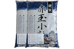 Garden Center shop by VM Pack Akadama substrat Bonsai 14 L Grain moyen Tochimi-Green 2 unités