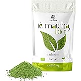 ERBOTECH Tè Matcha BIO, The Verde Giapponese Biologico in Polvere, Busta da 200g, Multivitaminico Naturale al 100%, Vegan. Id