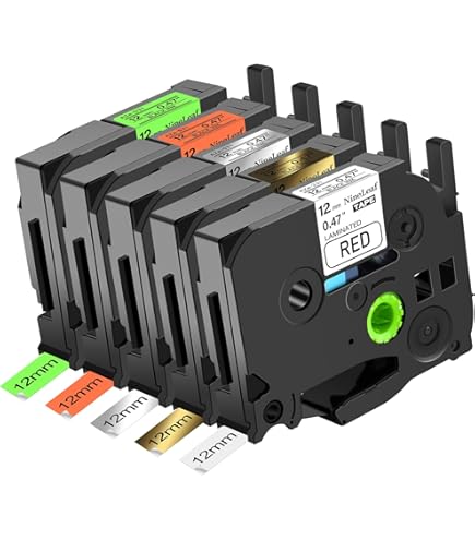 UniPlus Compatible Brother 24mm Label Tape TZe-251 TZe-151 TZe-451