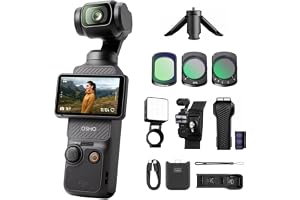 Produktbild: DJI Osmo Pocket 3 Bundle Ultimate Starter Combo, vlog Kamera 4K | 1-Zoll-CMOS und 4K/120 fps Video, 3-Achsen-Stabilisierung,