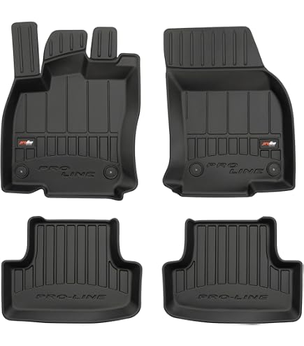 Alfombrillas Originales Audi Q2 - Goma Allwetter, 2 Piezas Delanteras Negras