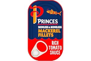 Princes Mackerel Fillets In Tomato Sauce 125 g (Pack of 10)
