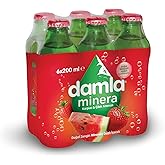 Damla Minera &Ccedil;ilek Karpuzlu Maden Suyu Cam Şişe 6x200 ml