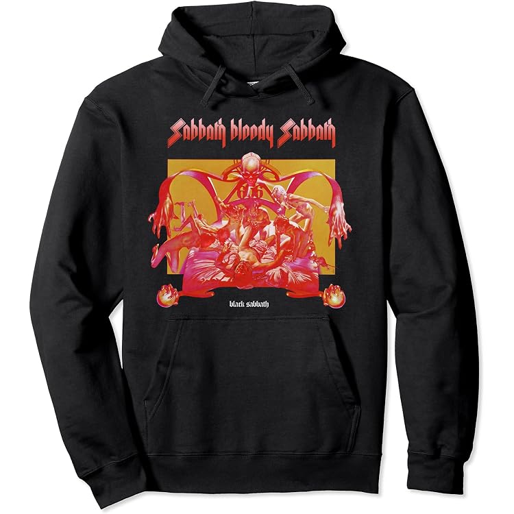 Sweatshirt Officiel Black Sabbath Bloody Sabbath - Coupe Classique, 241 G - Produit Sous Licence Bravado