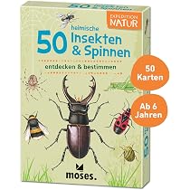 Moses. Expedition Natur – 50 Heimische Schmetterlinge Bestimmungskarten, Mit Quizfragen, Für Kinder Ab 6 Jahren, Natur Erleben